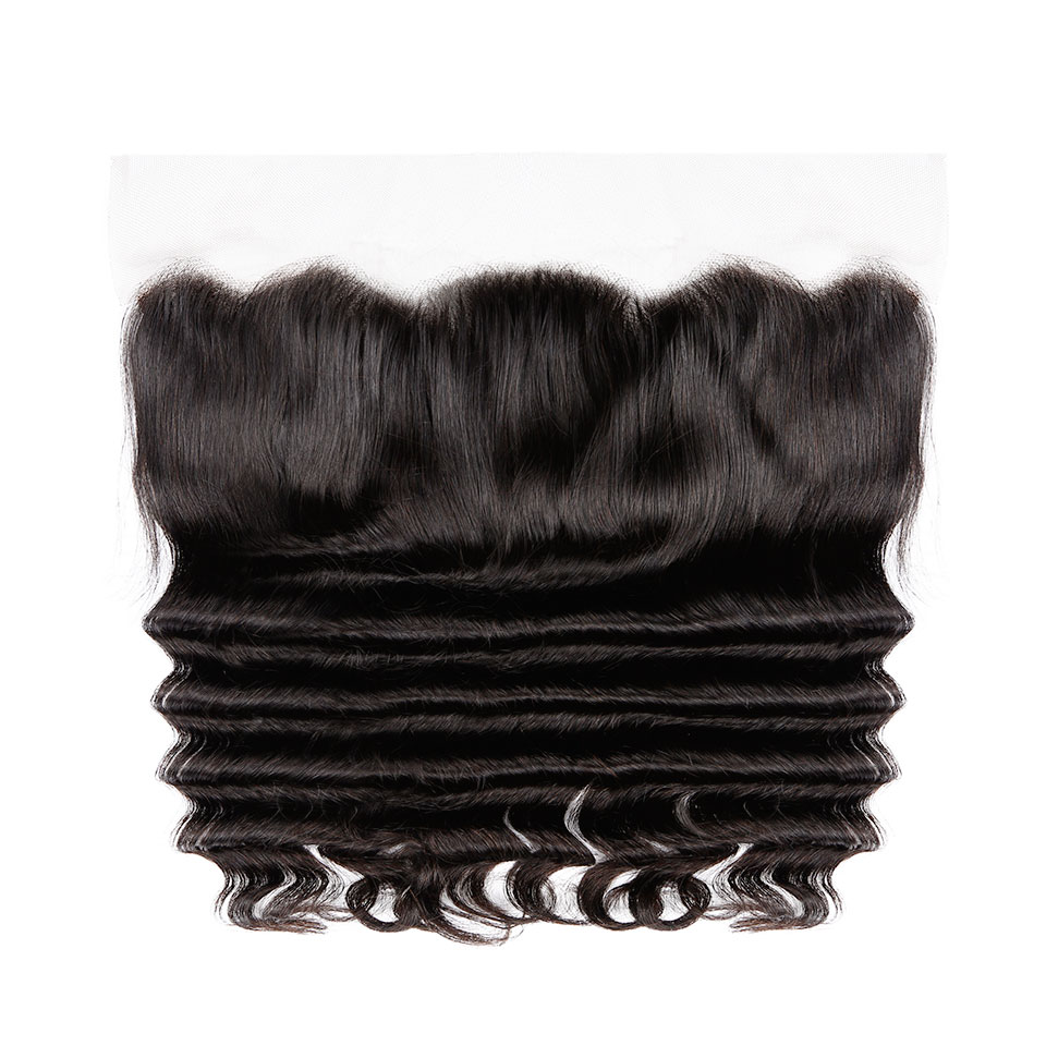 Stema Hair Loose Deep Wave 13x4 13x6 Transparent Lace Frontal